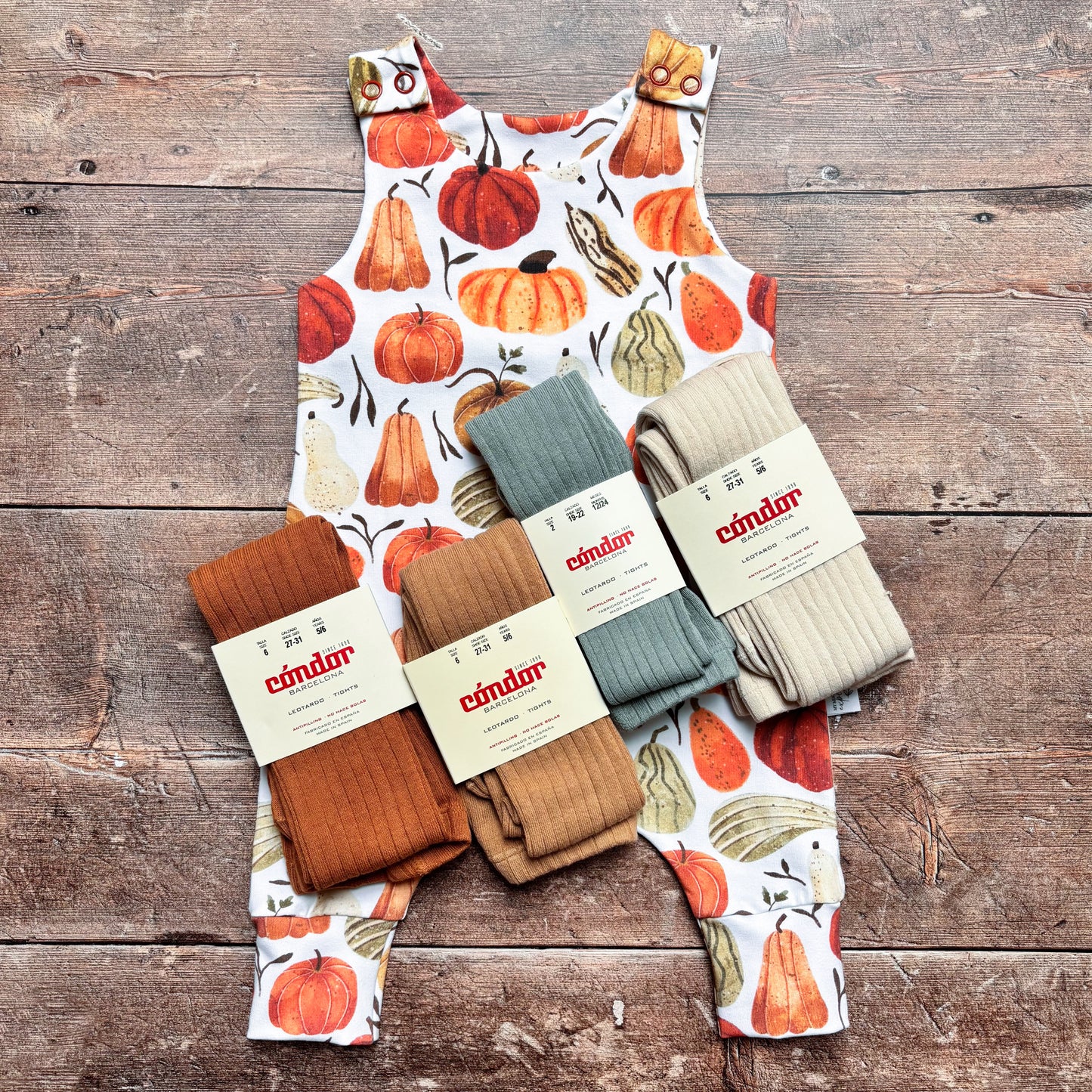 Autumn Squashes Child & Baby Full Length Romper