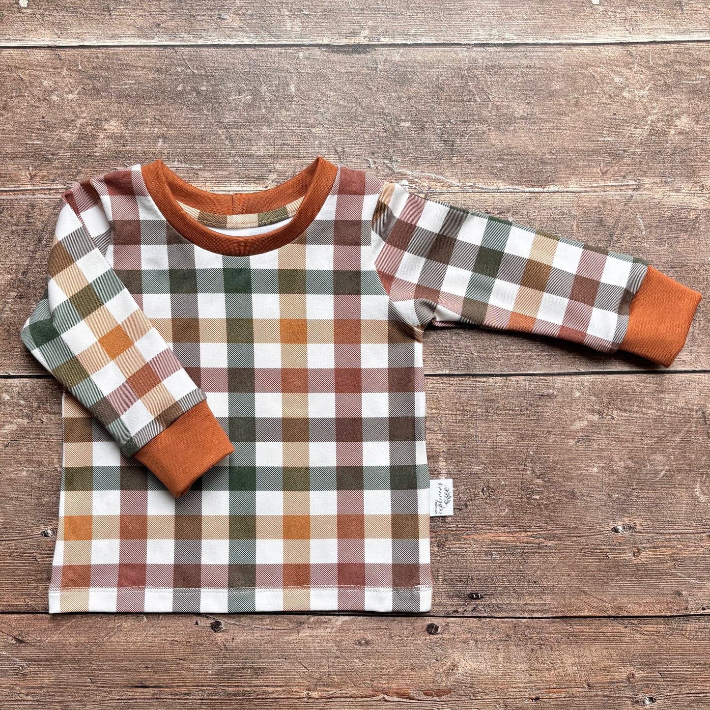 Autumn Plaid Child & Baby Long Sleeve T-Shirt
