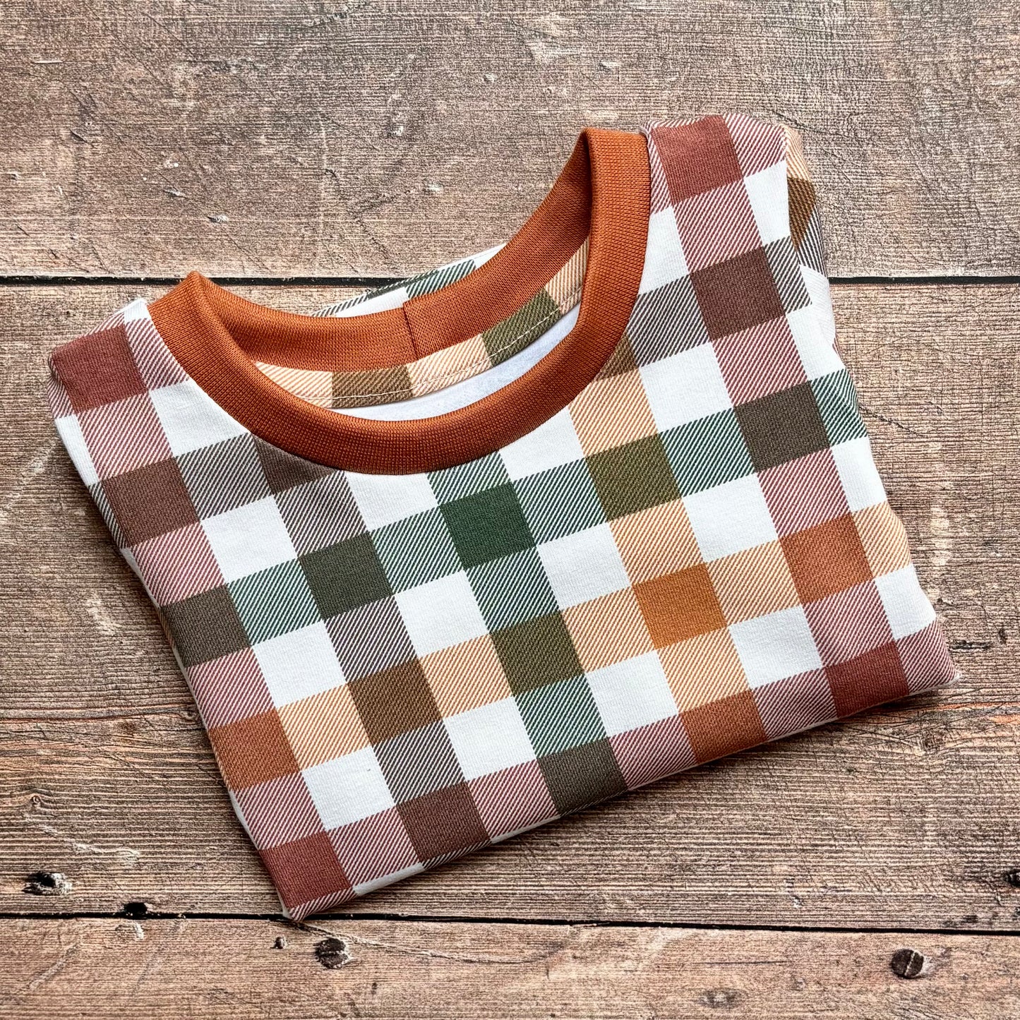 Autumn Plaid Child & Baby T-Shirt