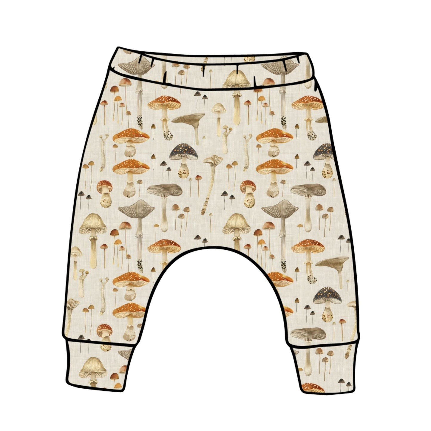 Linen Mushrooms Child & Baby Harems