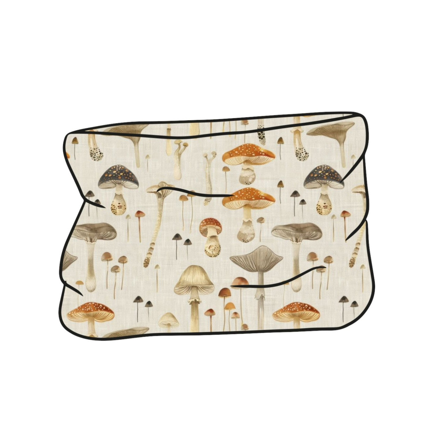 Linen Mushrooms Toddler & Child Snood