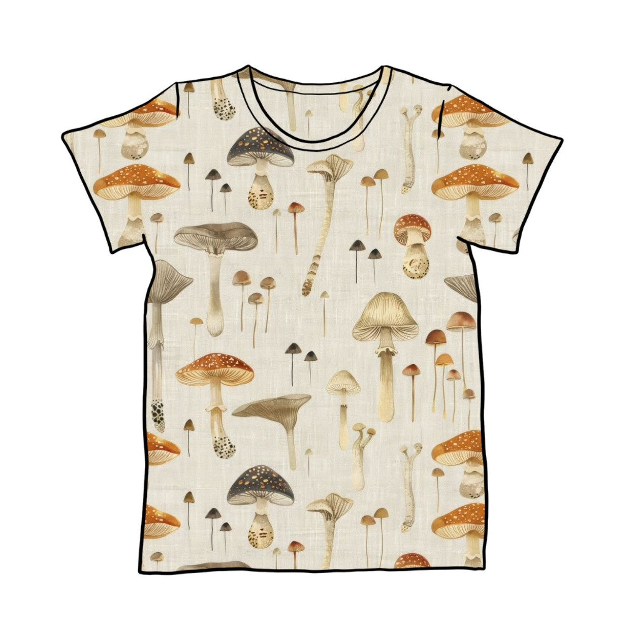 Linen Mushrooms Child & Baby T-Shirt