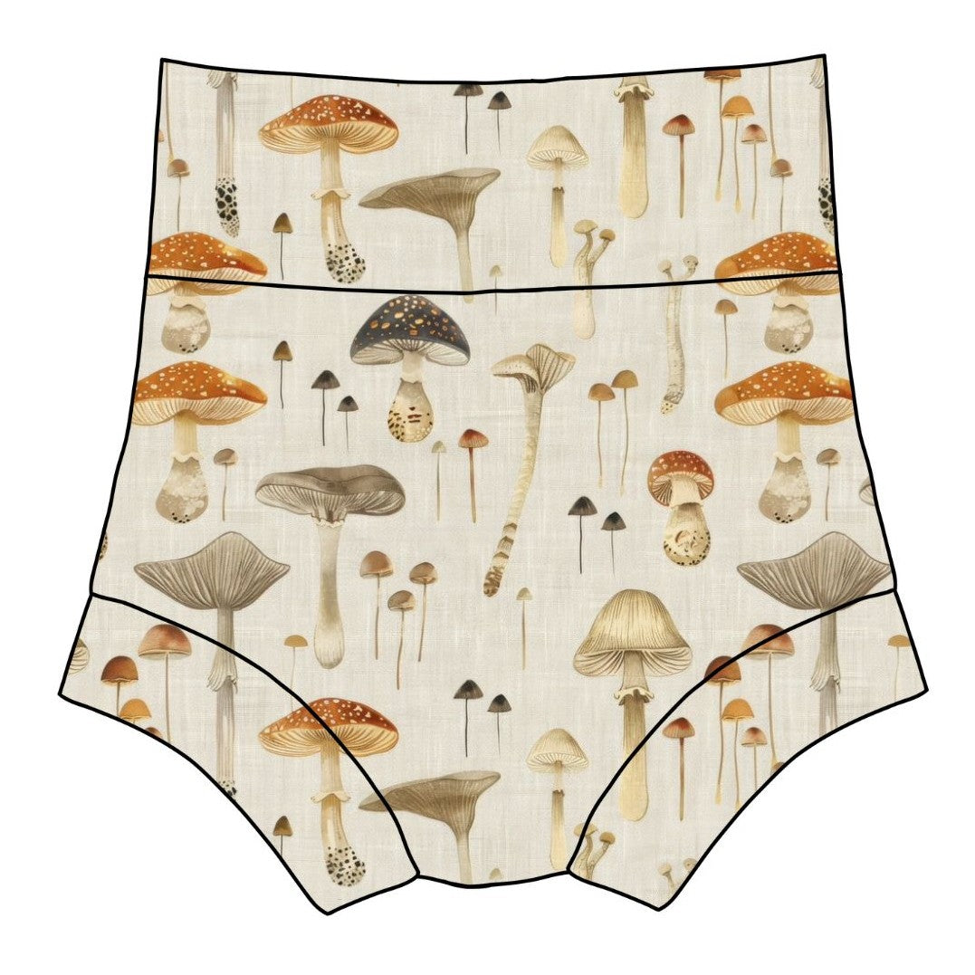 Linen Mushrooms Child & Baby Yoga Bloomers