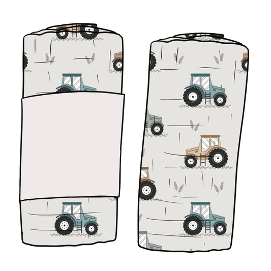Little Tractors Baby & Toddler Muslin Swaddle Blanket