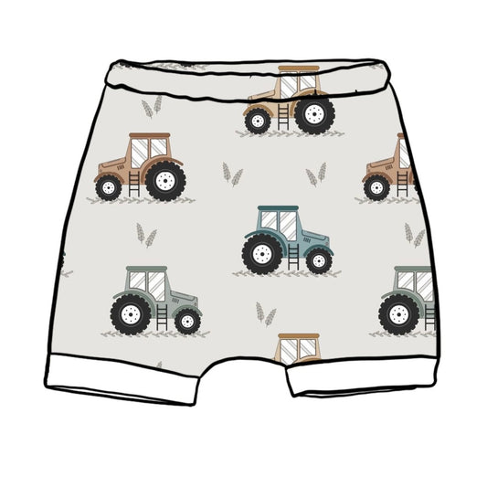 Little Tractors Child & Baby Rolled Shorts