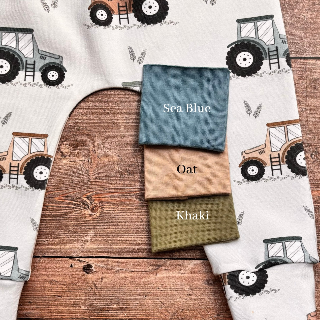 Little Tractors Baby Knotted Hat