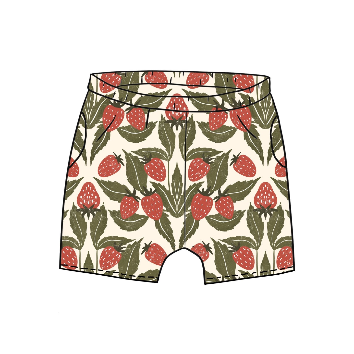Strawberry Fields Toddler & Child Pocket Shorts