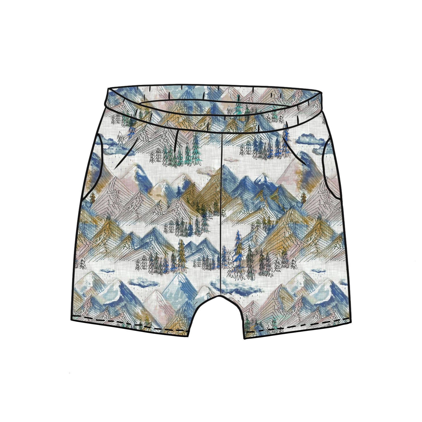 Mountainside Toddler & Child Pocket Shorts