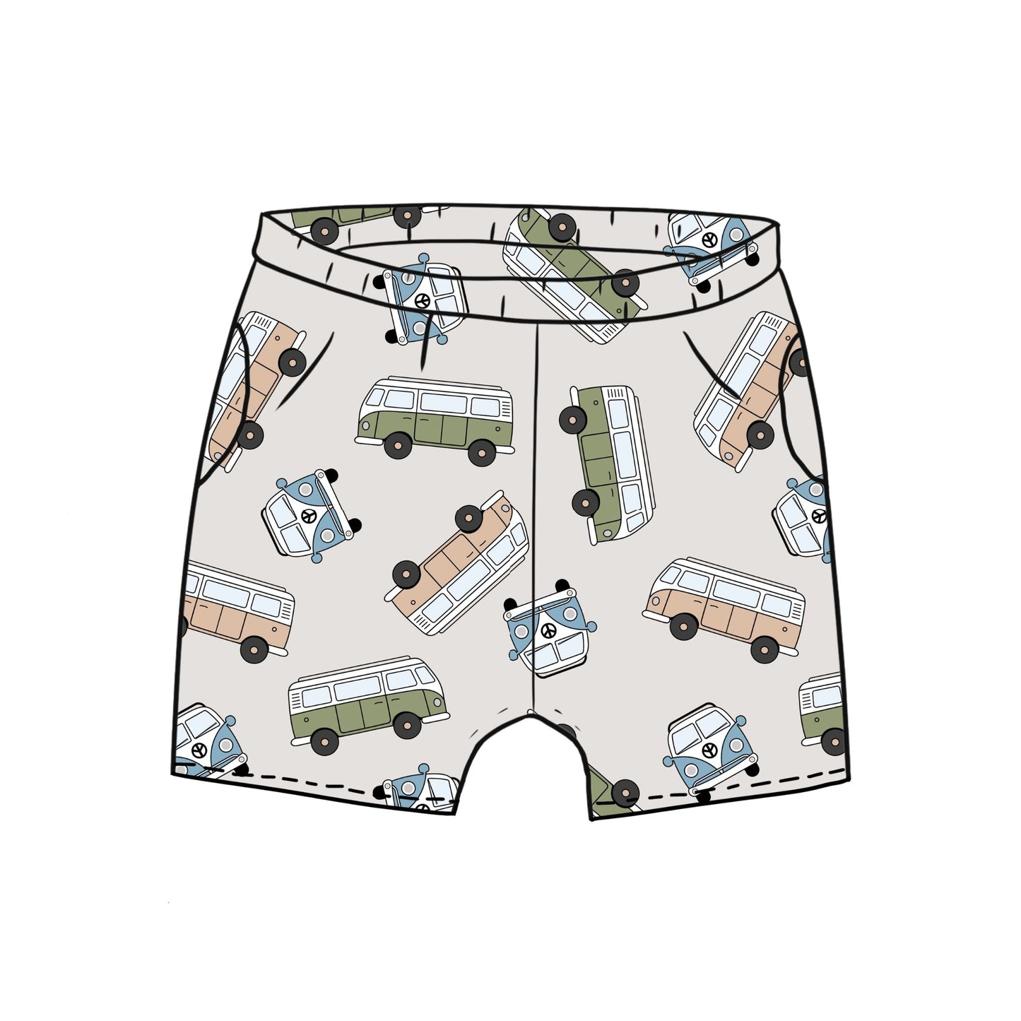 Classic Campers Toddler & Child Pocket Shorts