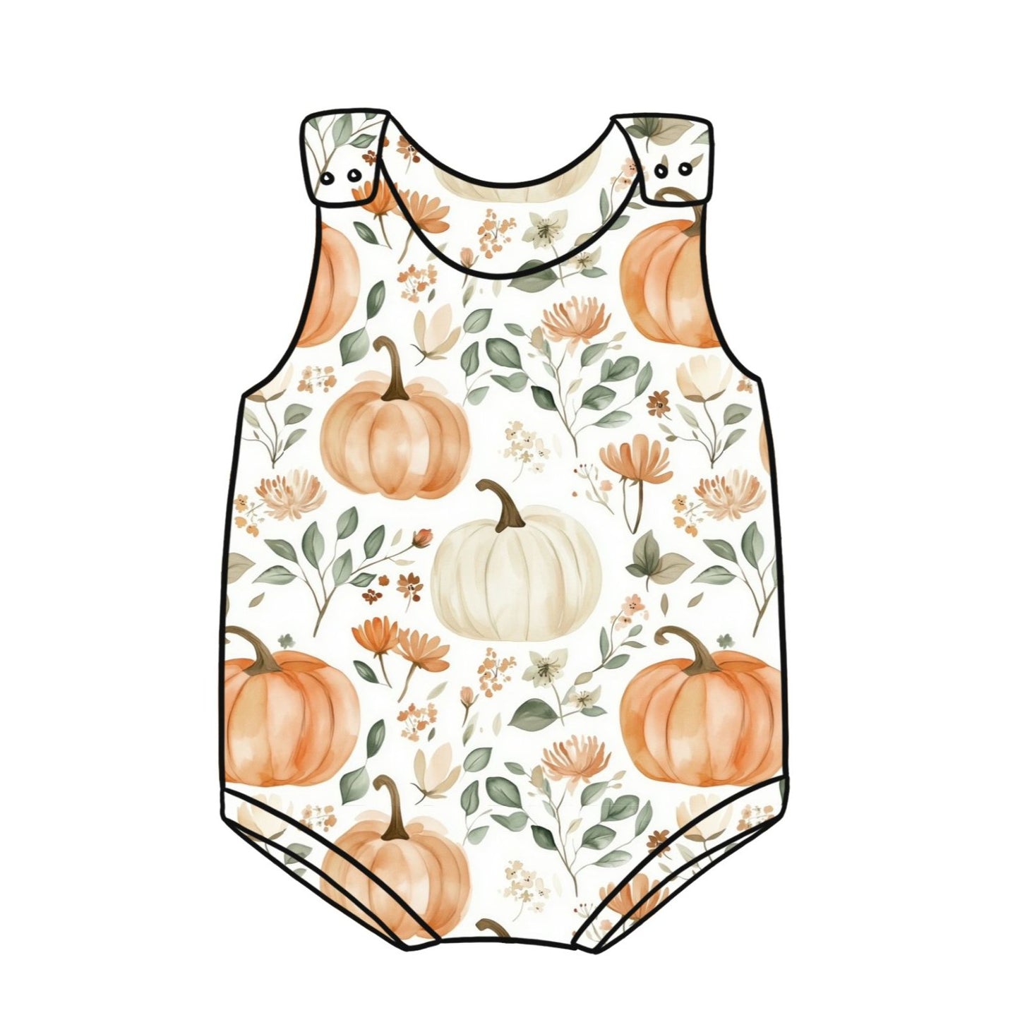 Pumpkin Patch Child & Baby Bloomer Romper