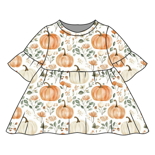 Pumpkin Patch Child & Baby Frill Sleeve Dress