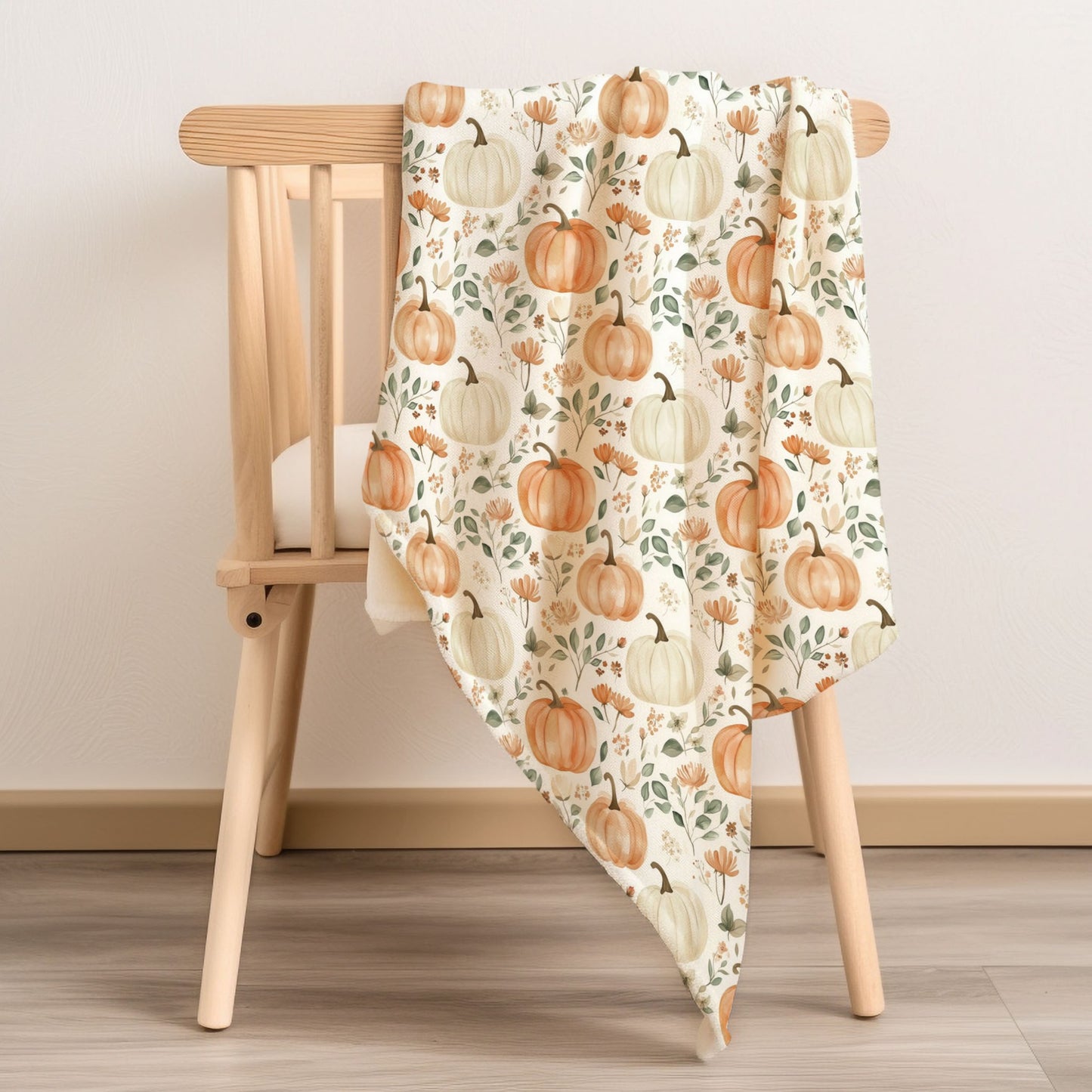 Pumpkin Patch Child & Baby Snuggle Blanket