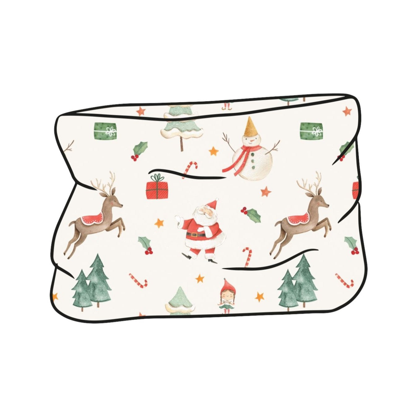 Christmas Time Child & Baby Snood