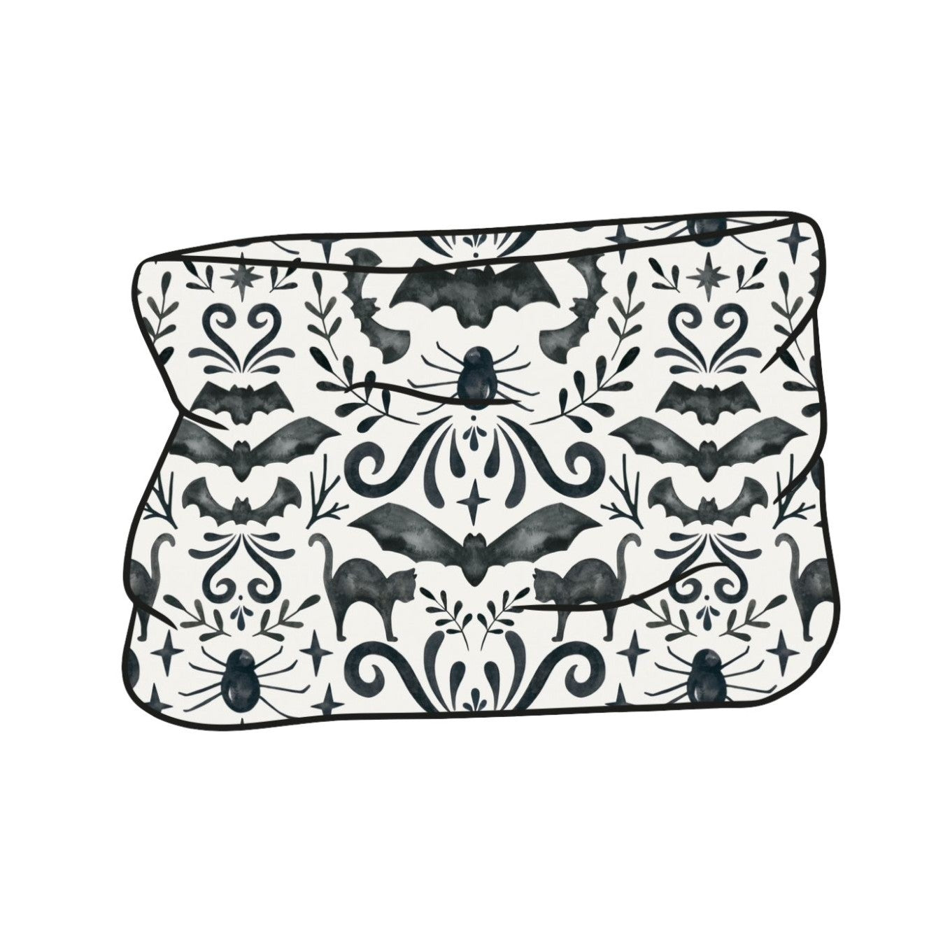 Monochrome Halloween Toddler & Child Snood