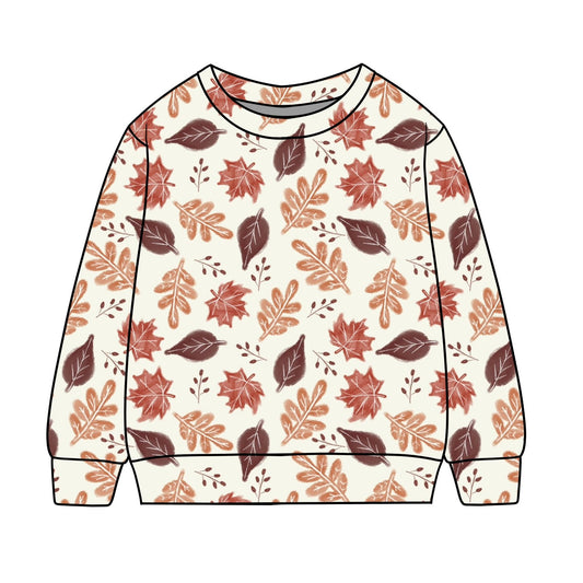 Rustic Autumn Leaves Child & Baby Sweatshirt