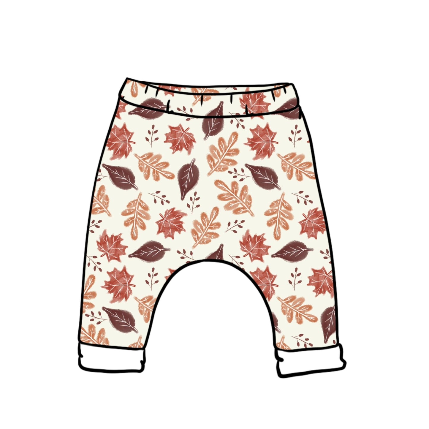 Rustic Autumn Leaves Child & Baby Harems