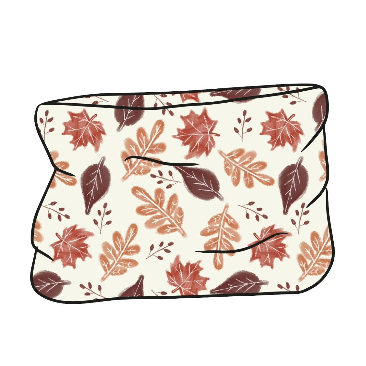 Rustic Autumn Leaves Toddler & Child Snood