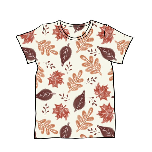 Rustic Autumn Leaves Child & Baby T-Shirt