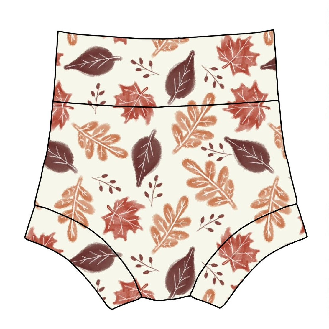 Rustic Autumn Leaves Child & Baby Yoga Bloomers