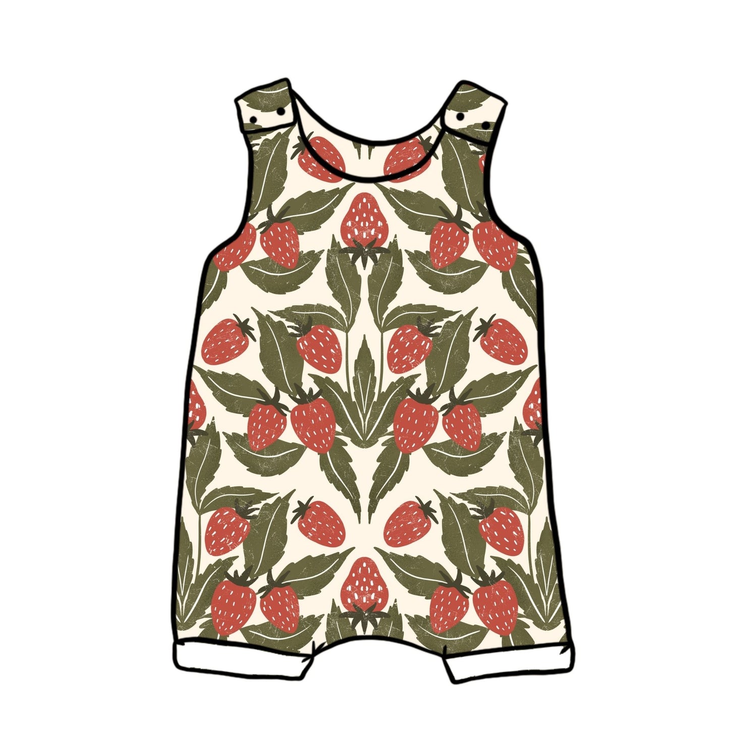 Strawberry Fields Child & Baby Short Romper