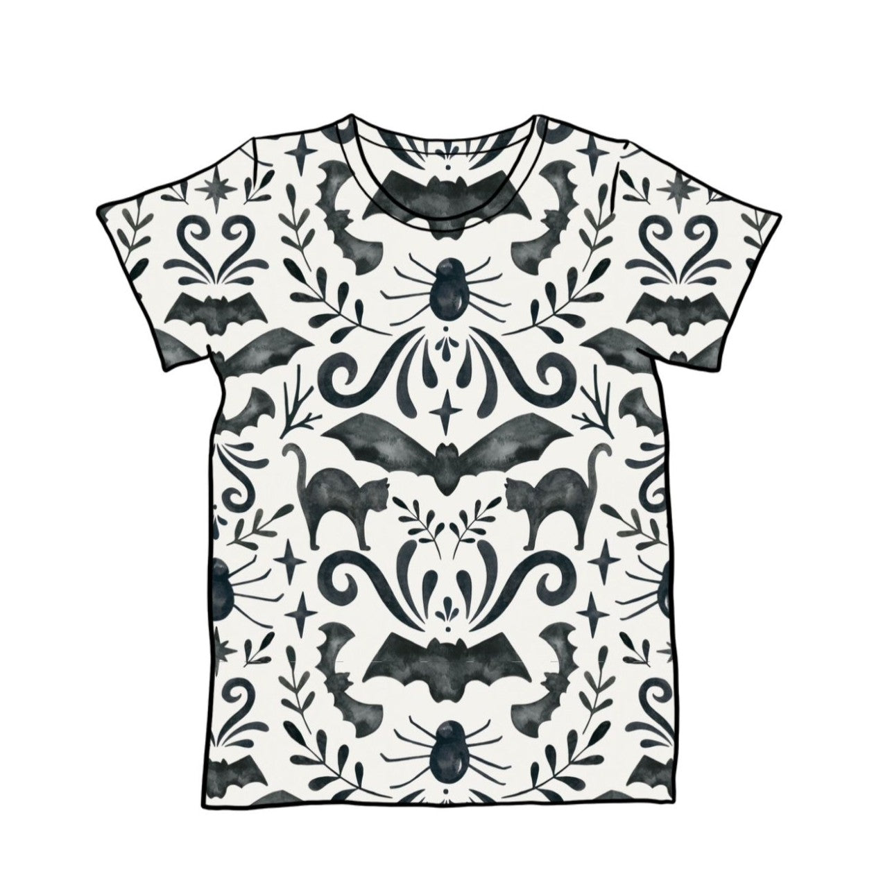 Monochrome Halloween Child & Baby T-Shirt