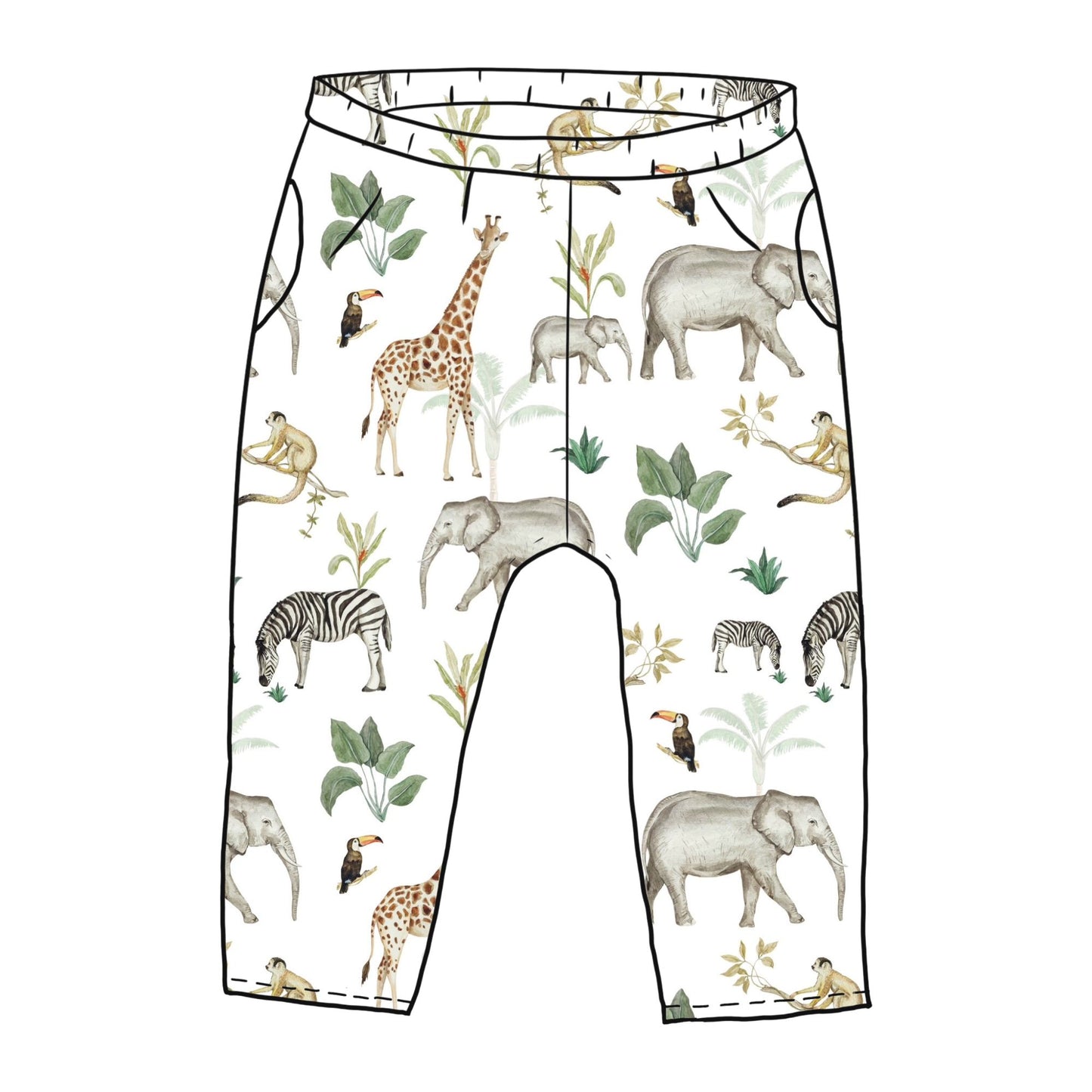 Safari Toddler & Child Pocket Trousers