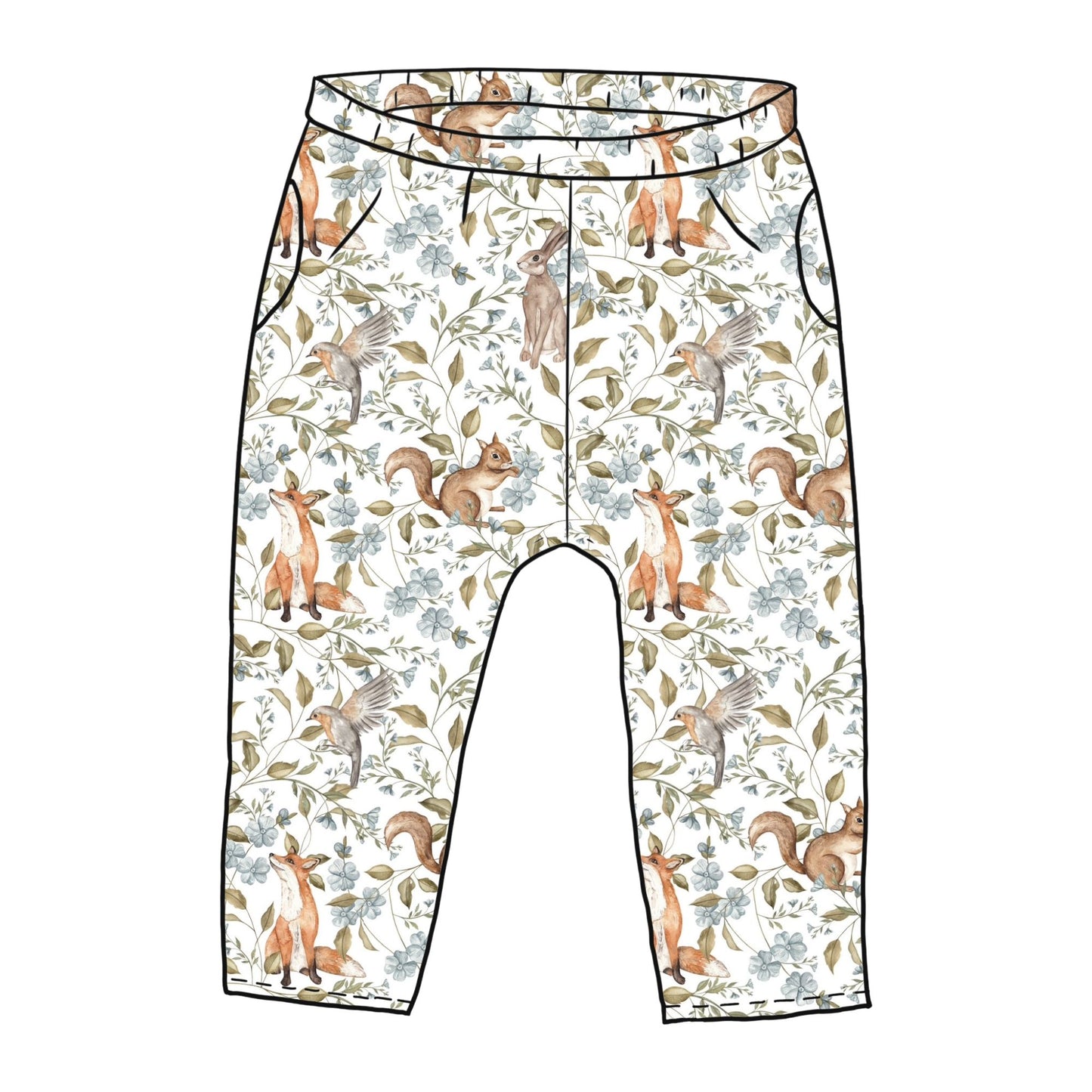 Woodland Companions Toddler & Child Pocket Trousers