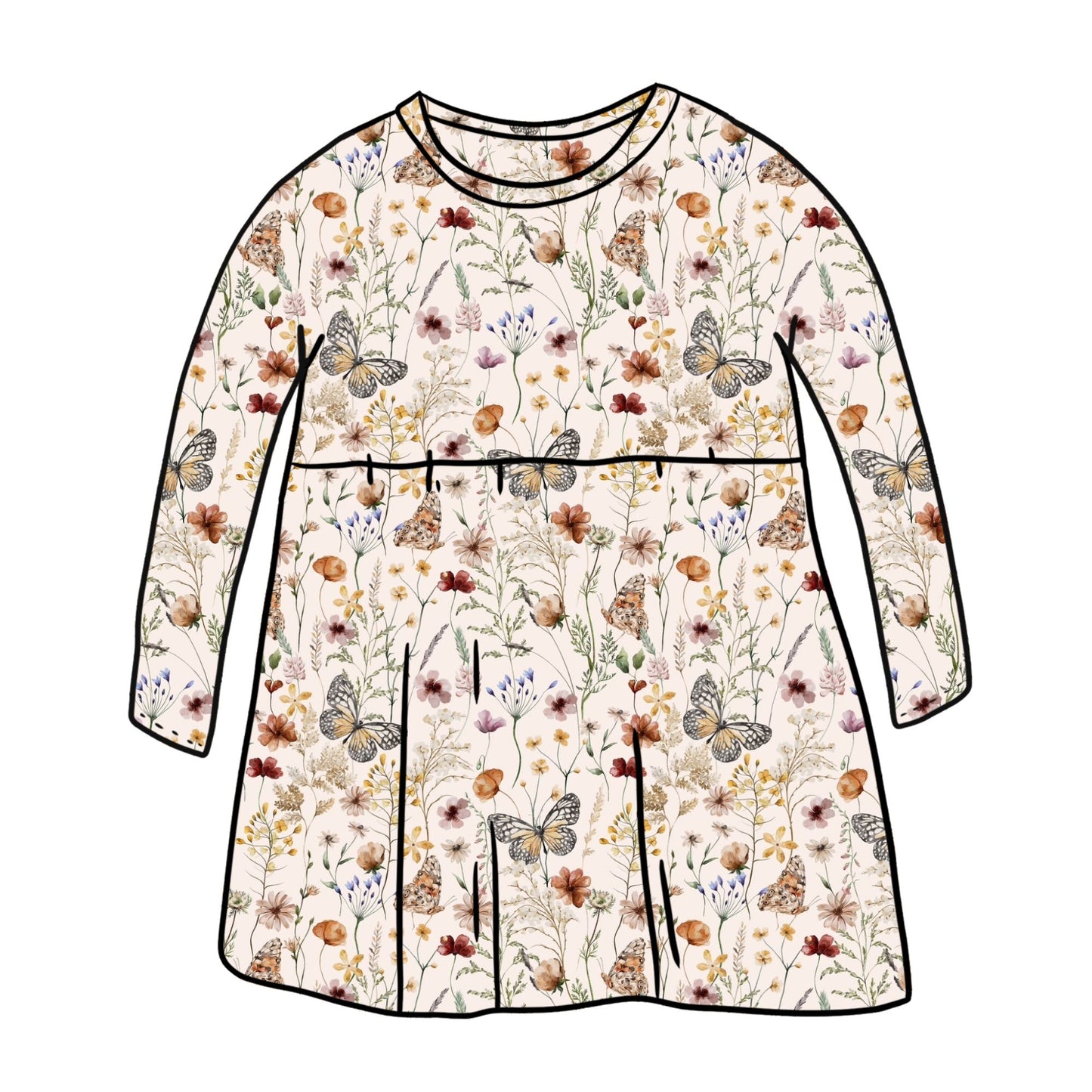 Wild Meadow Child & Baby Long Sleeve Dress