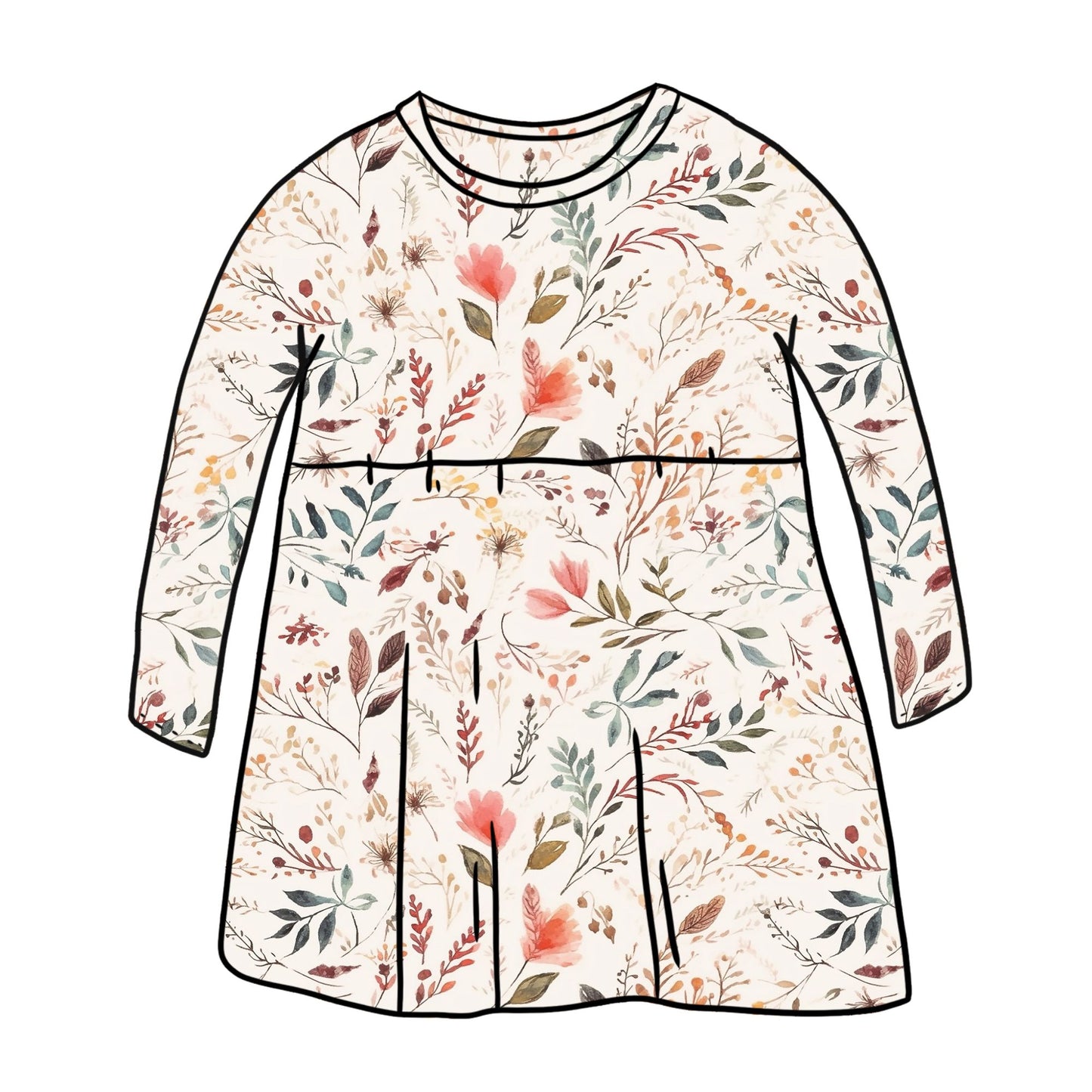 Wildflowers Child & Baby Long Sleeve Dress