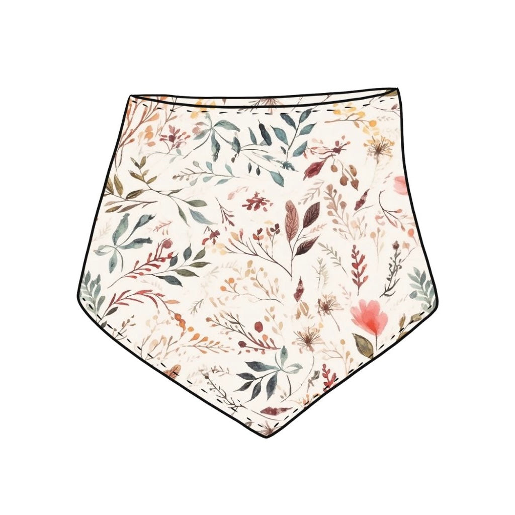 Wildflowers Baby & Toddler Dribble Bib
