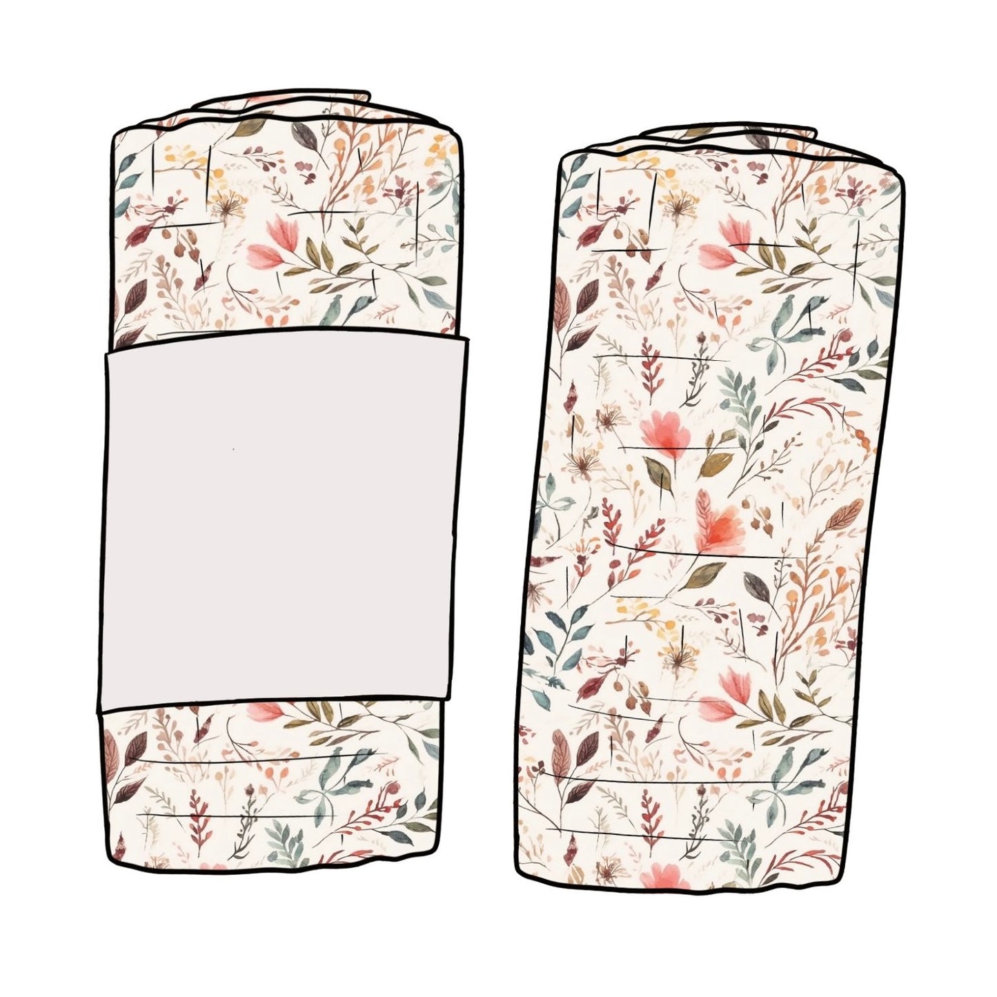 Wildflowers Baby & Toddler Muslin Swaddle Blanket