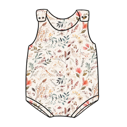 Wildflowers Child & Baby Bloomer Romper