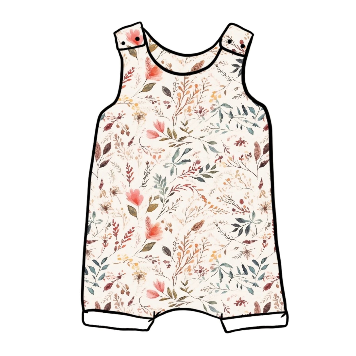 Wildflowers Child & Baby Short Romper