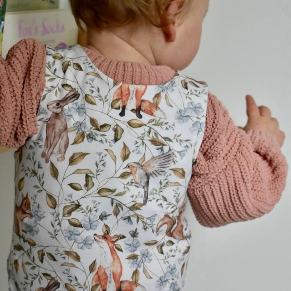 Woodland Companions Child & Baby Full Length Romper