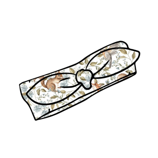 Woodland Companions Child & Baby Knot Bow Headband