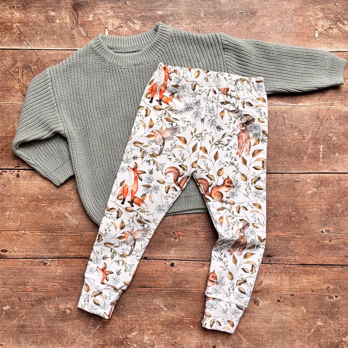 Woodland Companions Toddler & Child Leggings