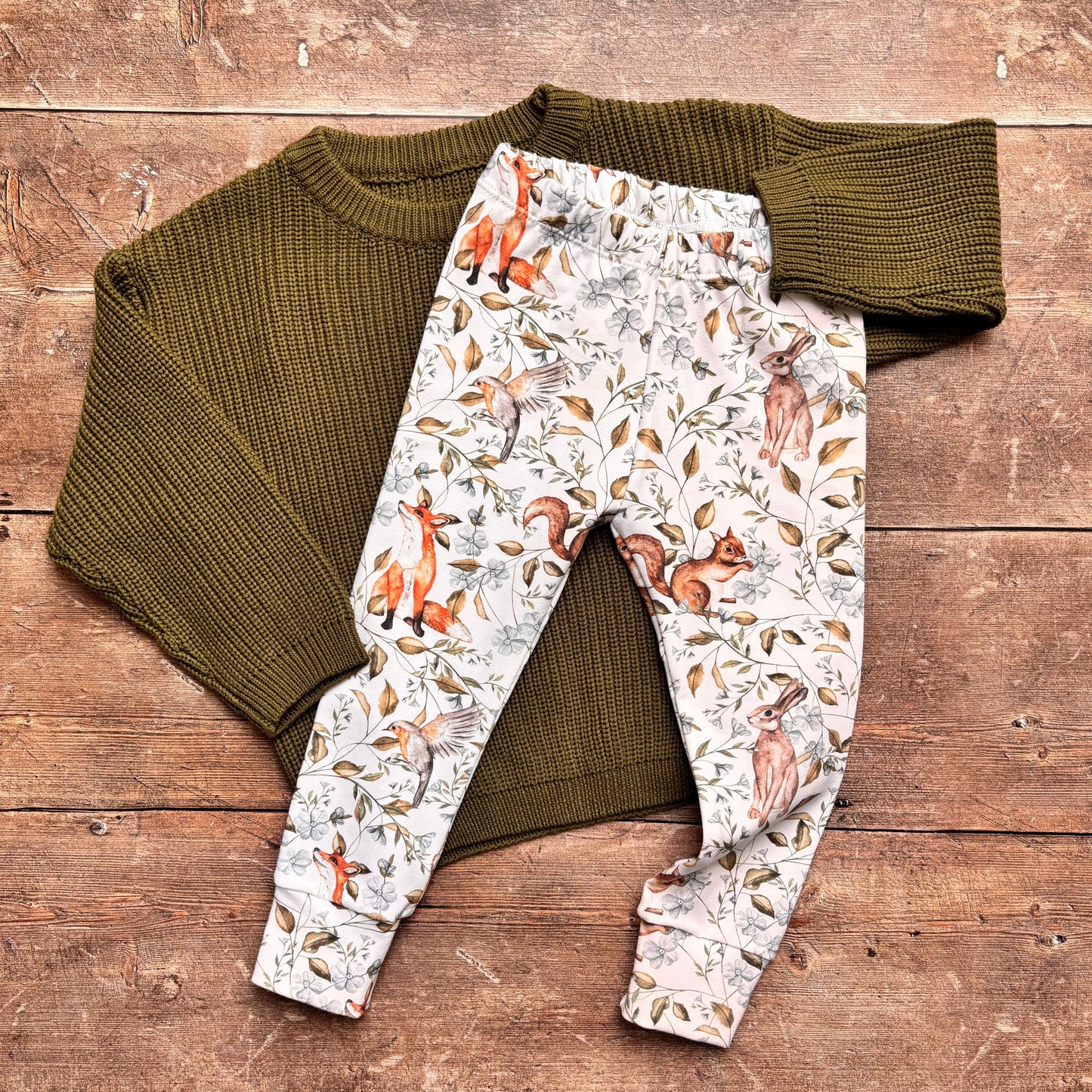 Woodland Companions Toddler & Child Leggings