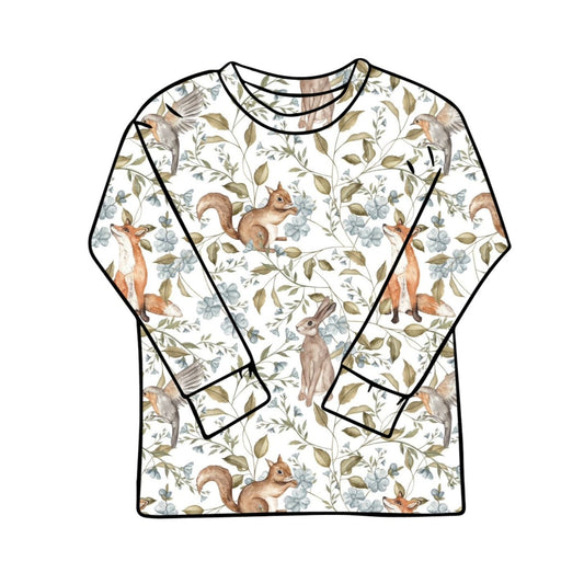 Woodland Companions Child & Baby Long Sleeve T-Shirt