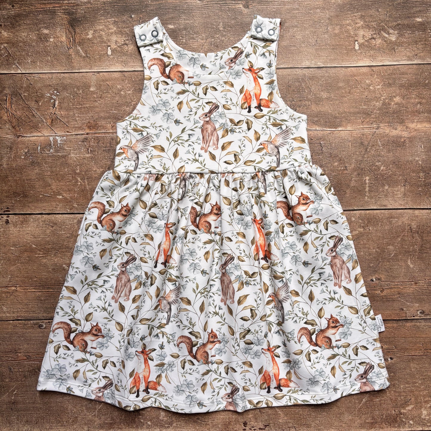 Woodland Companions Child & Baby Pinafore Dress