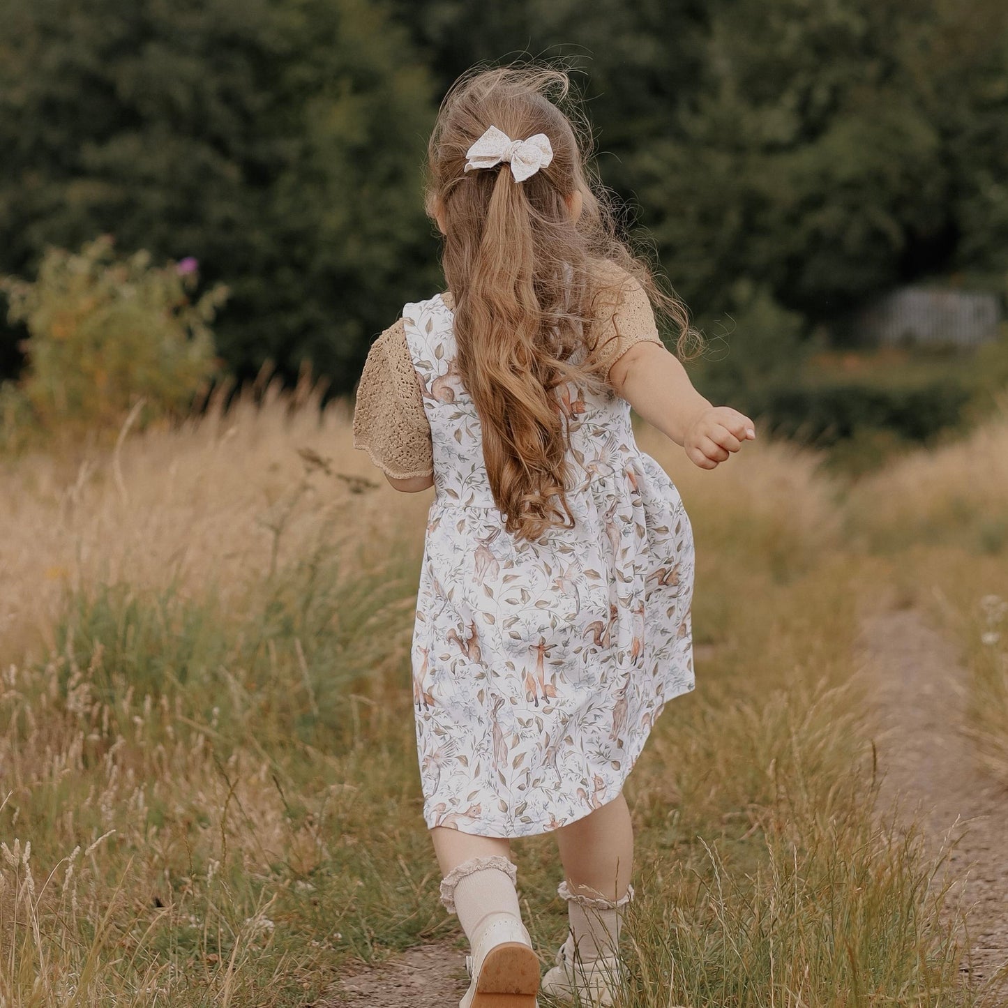 Woodland Companions Child & Baby Pinafore Dress