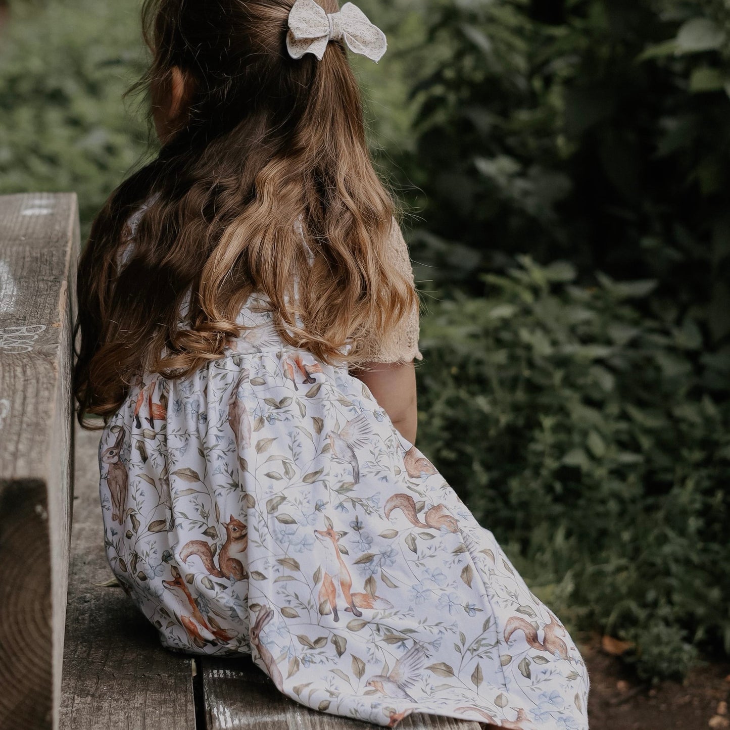 Woodland Companions Child & Baby Pinafore Dress