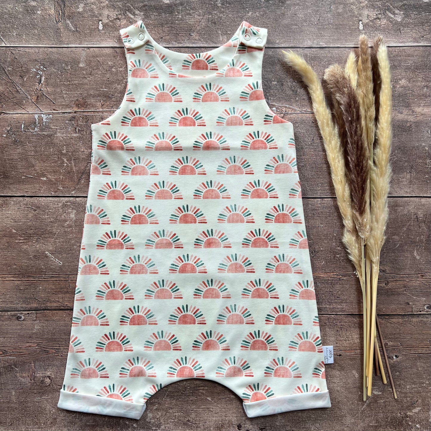 Sun Rays Short Romper 9-12m