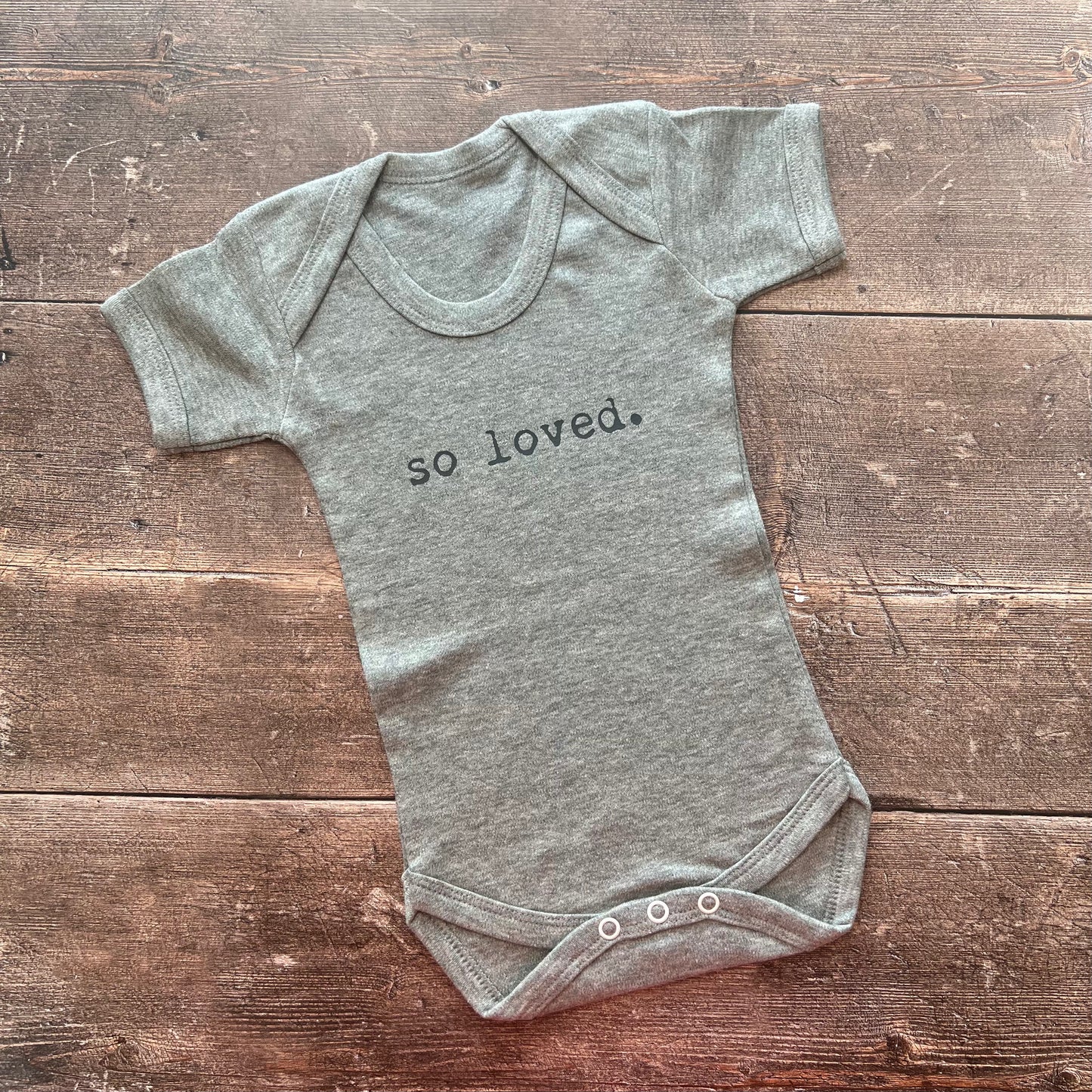 So loved grey bodysuit 0-3m