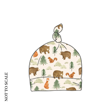 Load image into Gallery viewer, Forest Friends Knotted Hat
