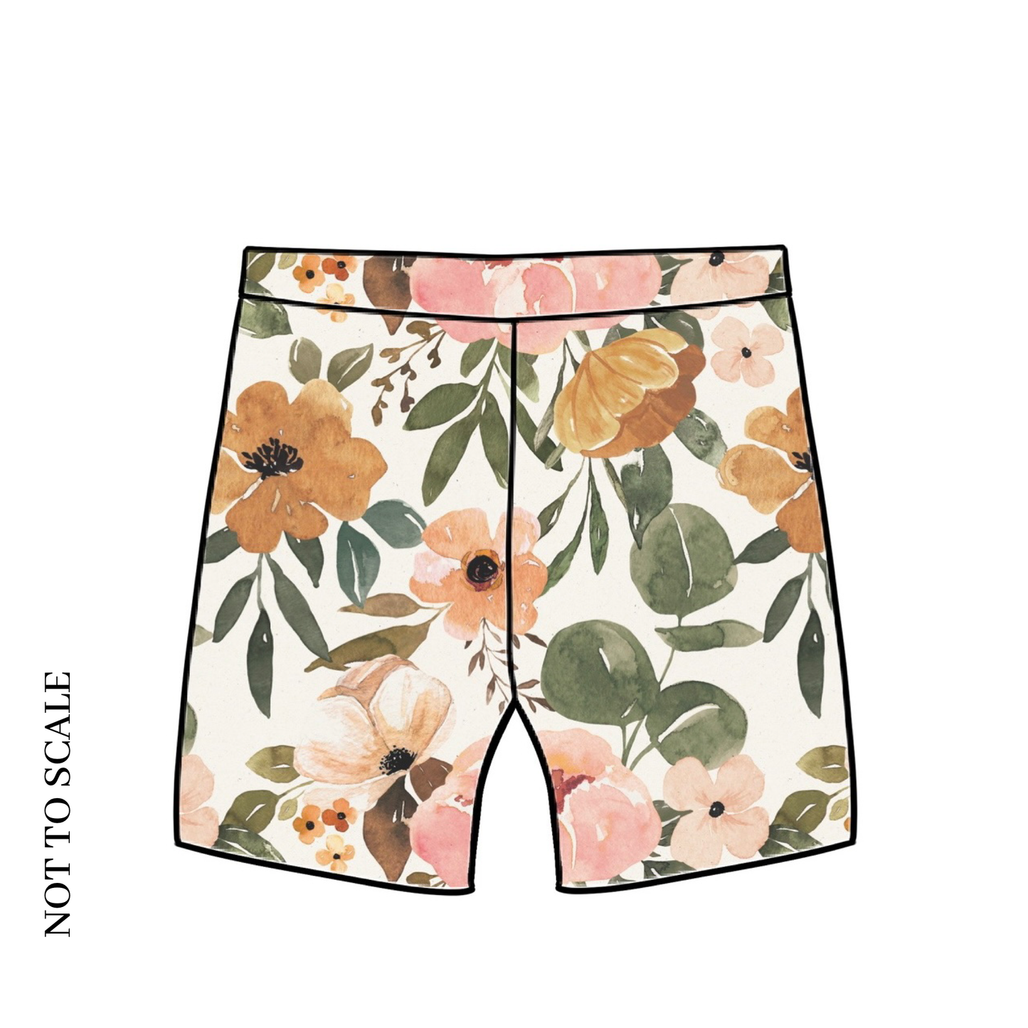 Vintage Blooms Lounge Shorts