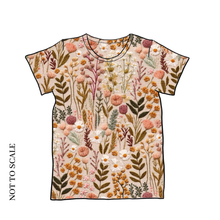 Load image into Gallery viewer, Embroidered Look Floral T-Shirt

