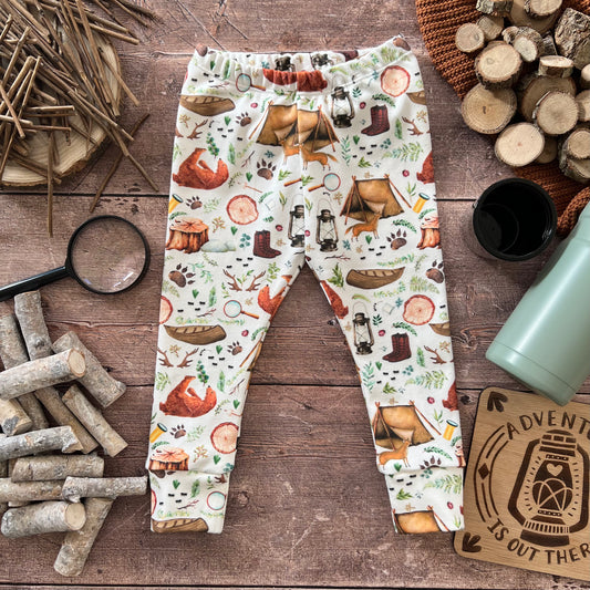 Woodland Campers Leggings 6-9m