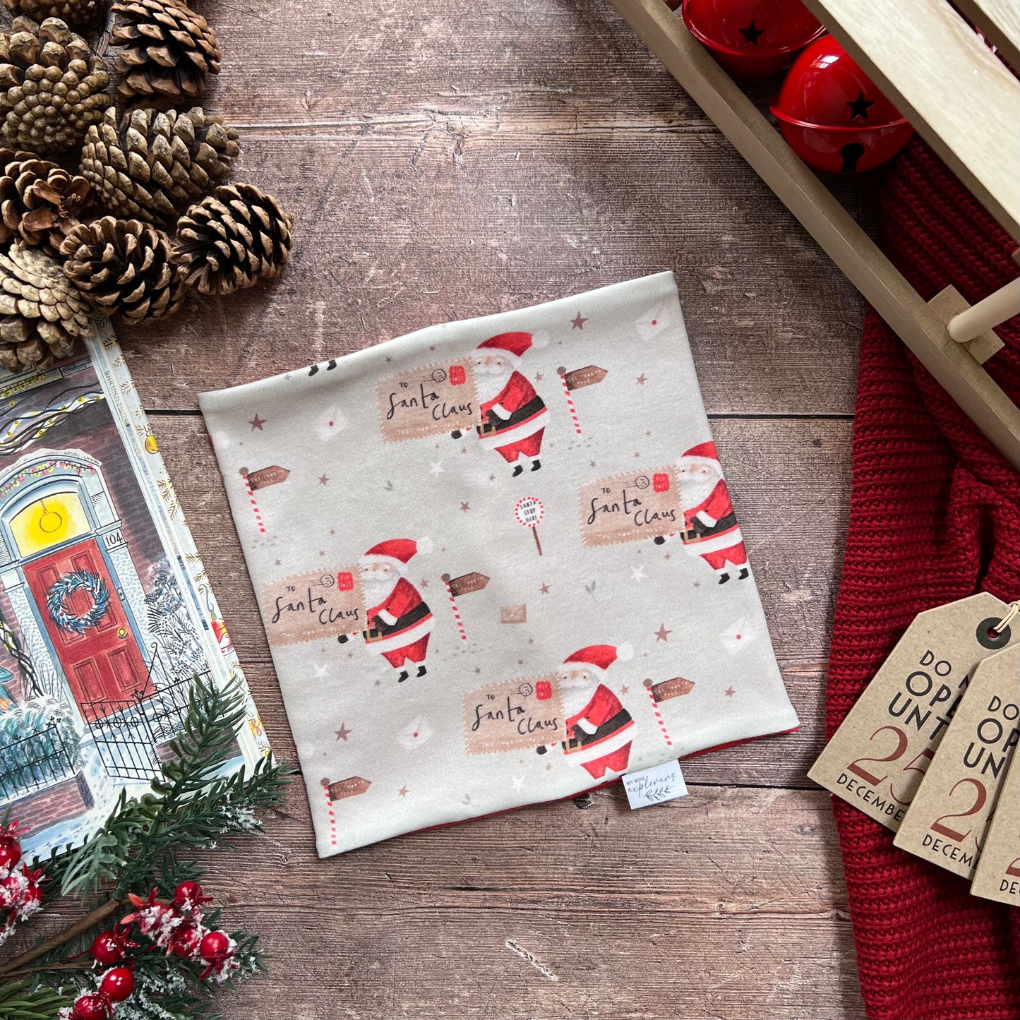Letters to Santa Snood 1-4 years (ruby inside)