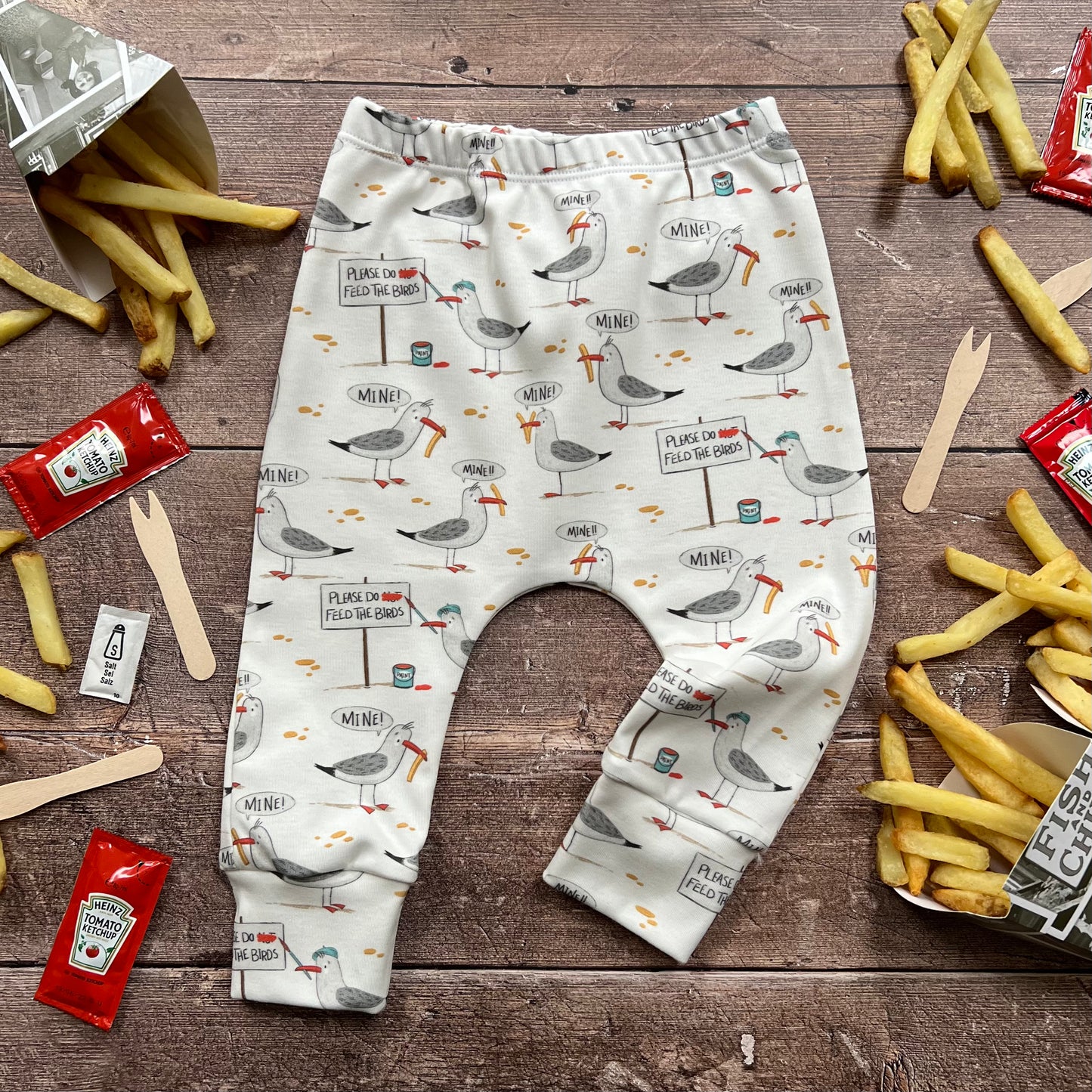 Cheeky Seagulls Harems 3-6m