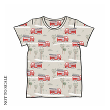 Load image into Gallery viewer, Fire Trucks T-Shirt
